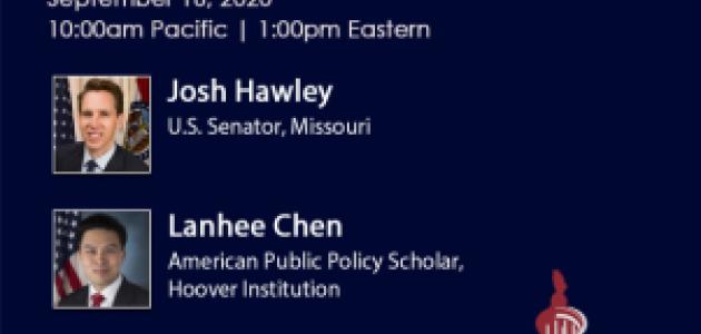 Image for A Conversation With Senator Hawley