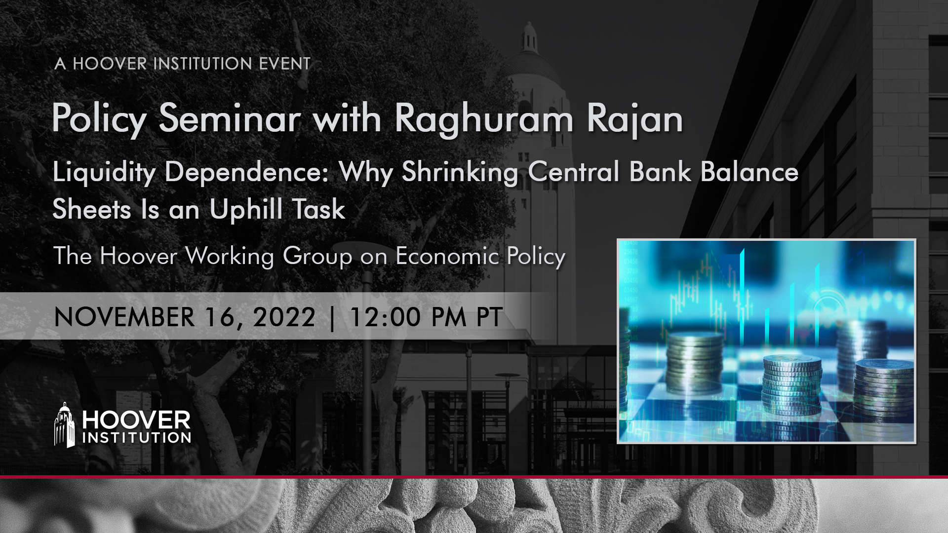 Policy Seminar with Raghuram Rajan