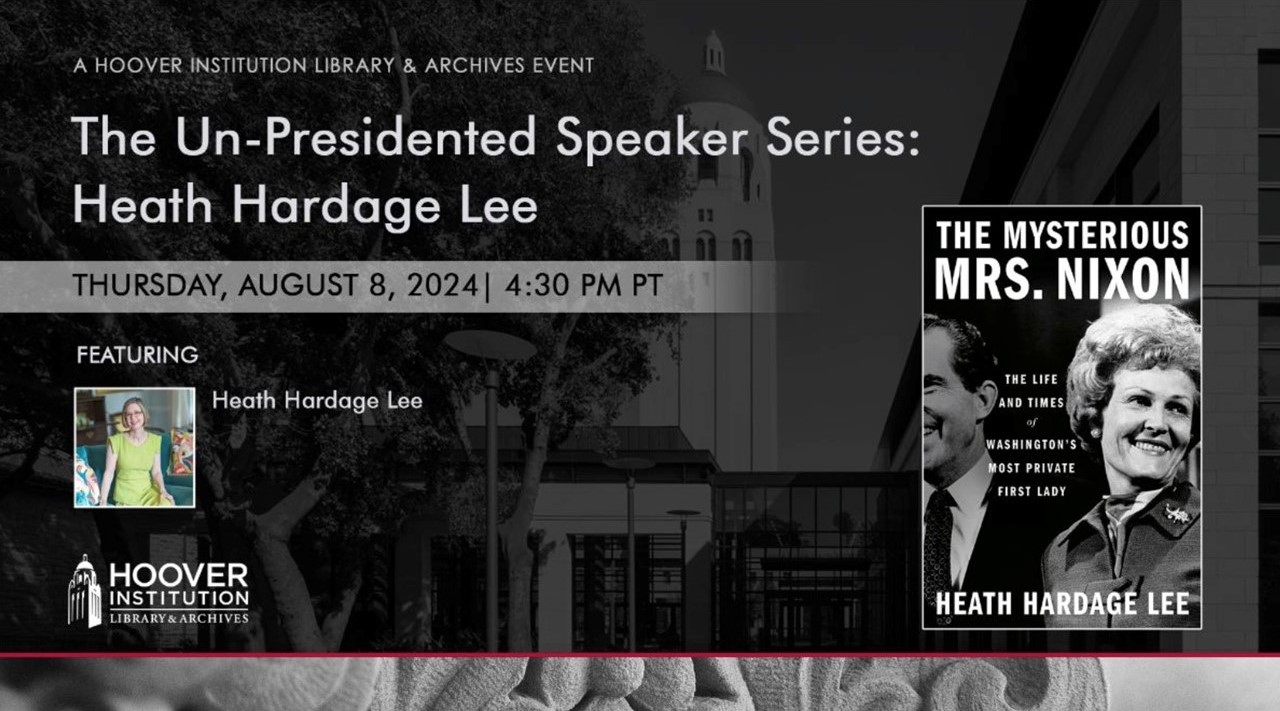 Opening slide for Heath Hardage Lee event on August 8, 2024