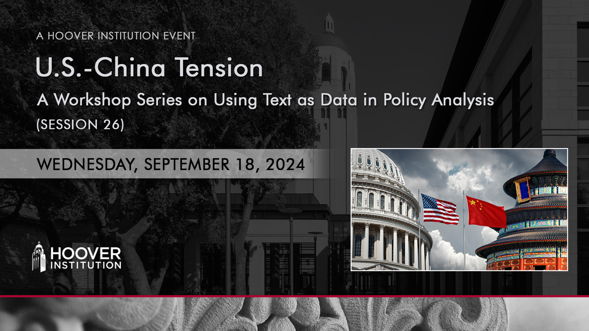 U.S.-China Tension | Using Text As Data In Policy Analysis