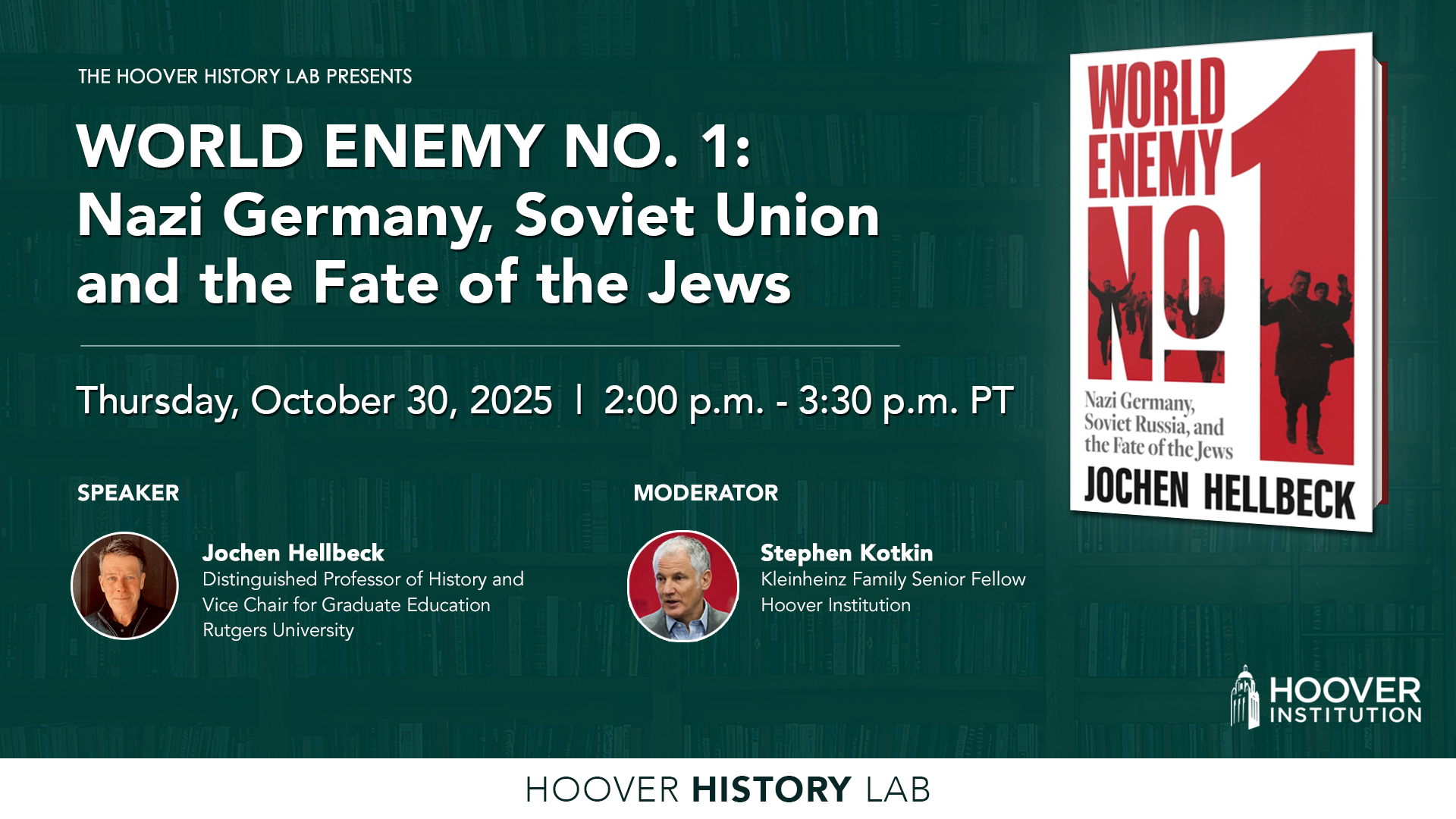 World Enemy No. 1: Nazi Germany, Soviet Union and the Fate of the Jews