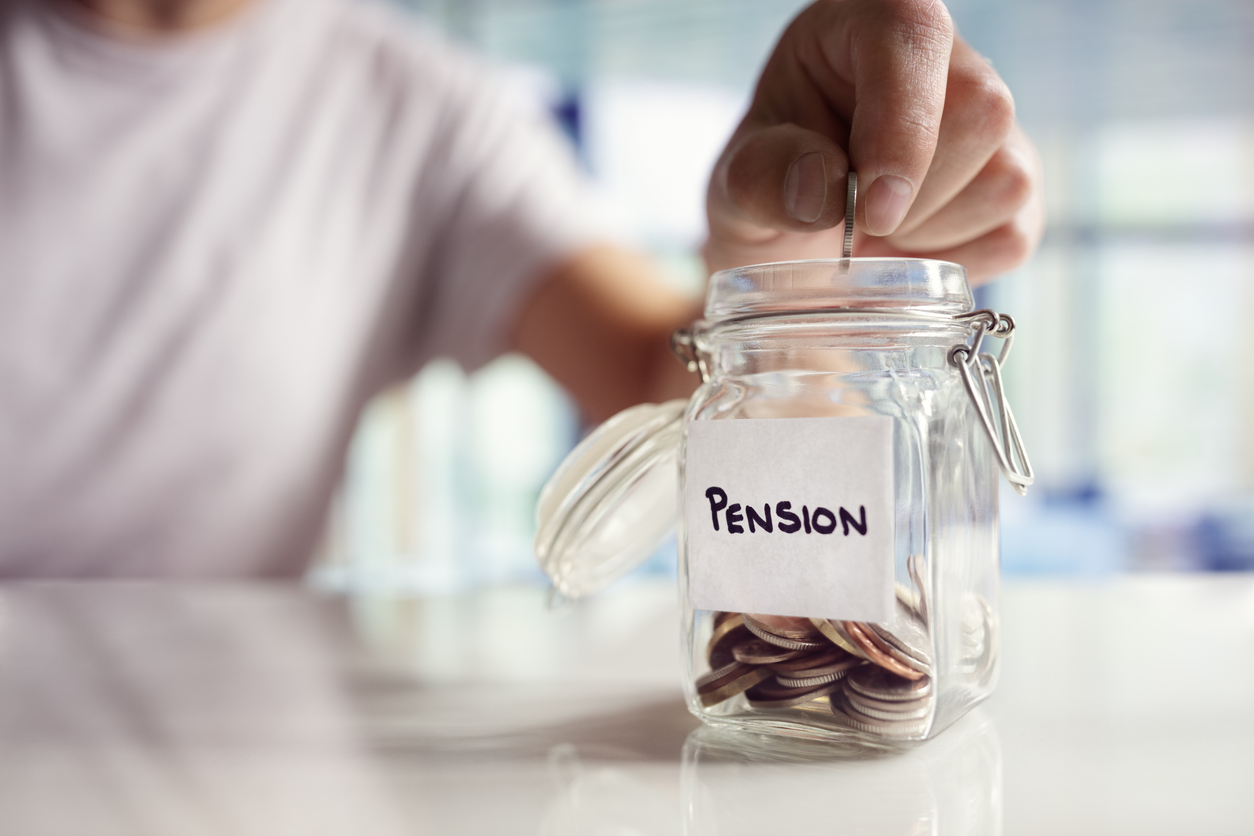 Pension savings