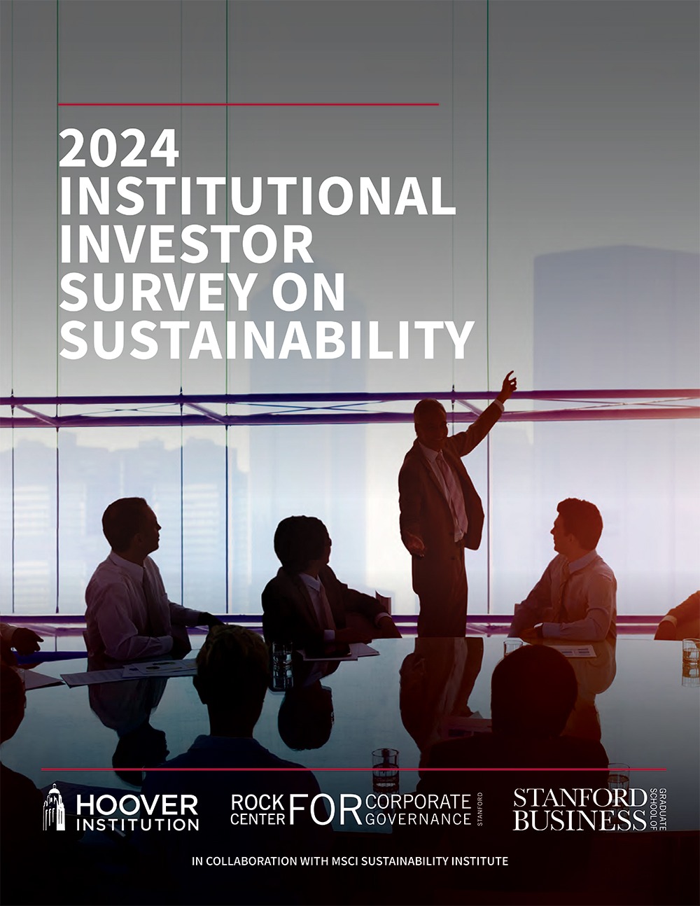 2024 Institutional Investor Survey On Sustainability