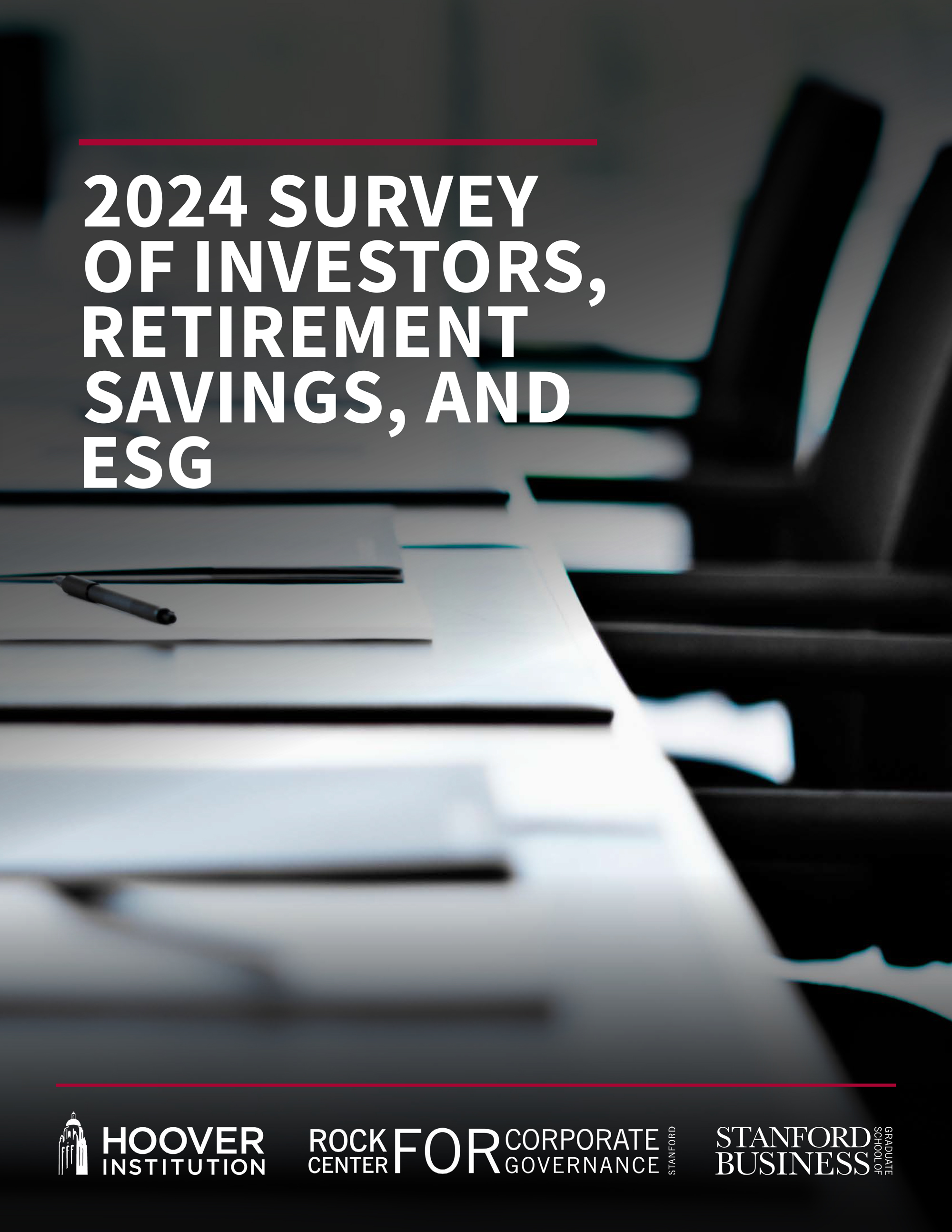 2024 Survey Of Investors, Retirement Savings, And ESG