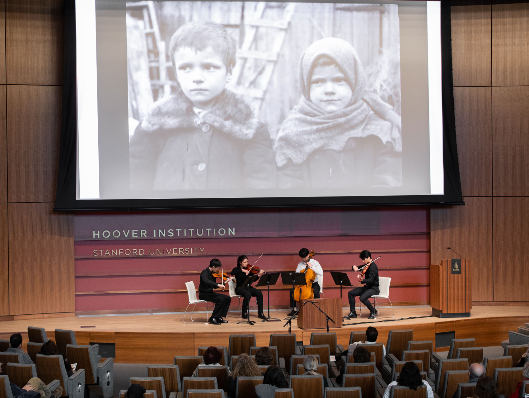 "America’s Gift to Famine-Stricken Russia" and a string quartet