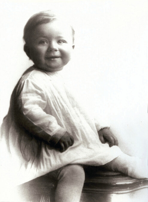 George Formal Baby Portrait