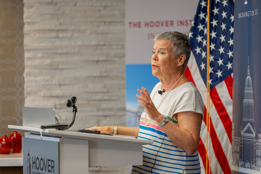 Rose Gottemoeller speaks at the July 16 Ideas Uncorked event NATO At 75: Taking Stock After The Summit.