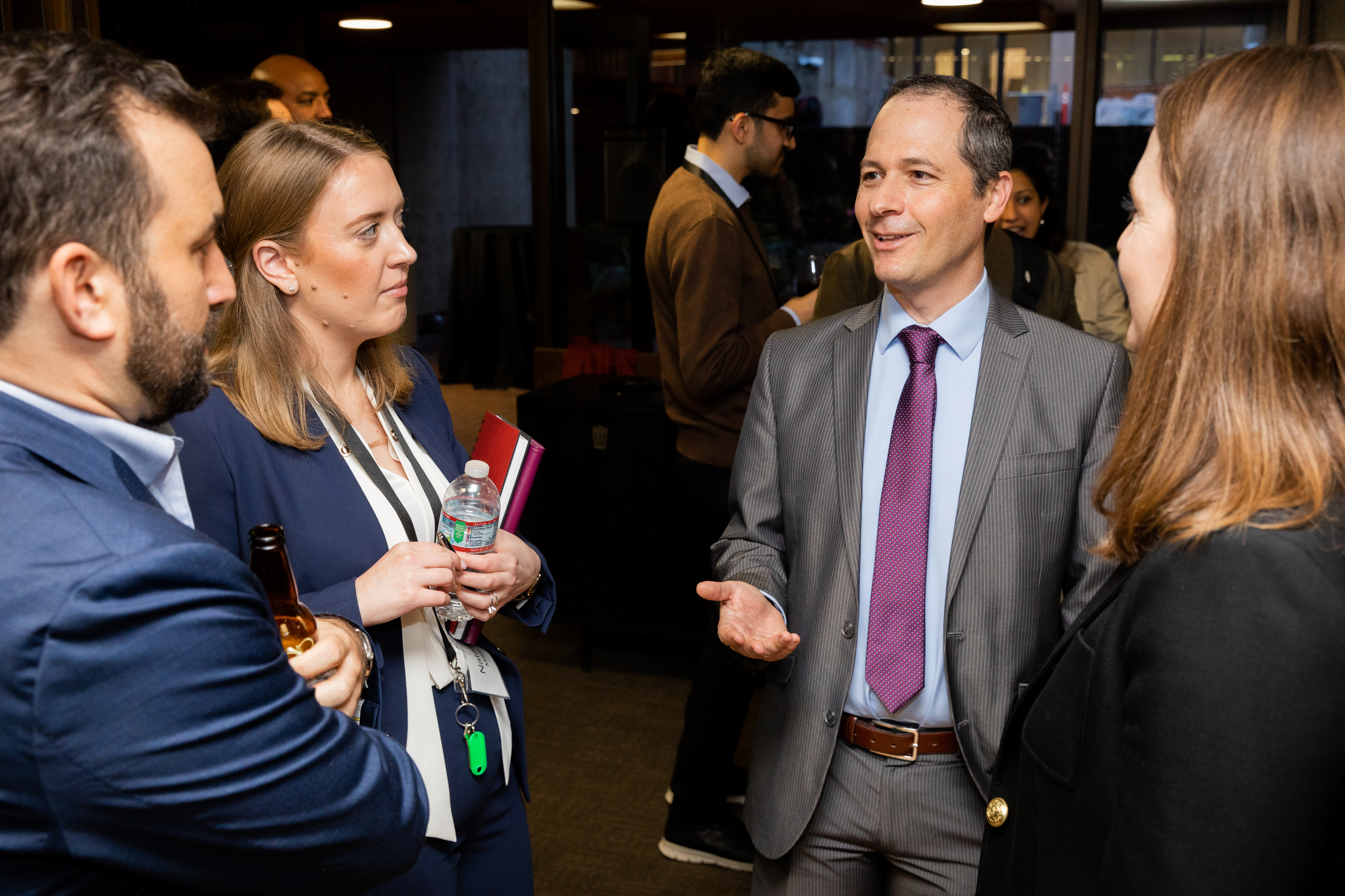 Senior Fellow Joshua D. Rauh speaks to participants at the Conference on Collaborative State and Local Policy Research on January 22. (Patrick Beaudouin)