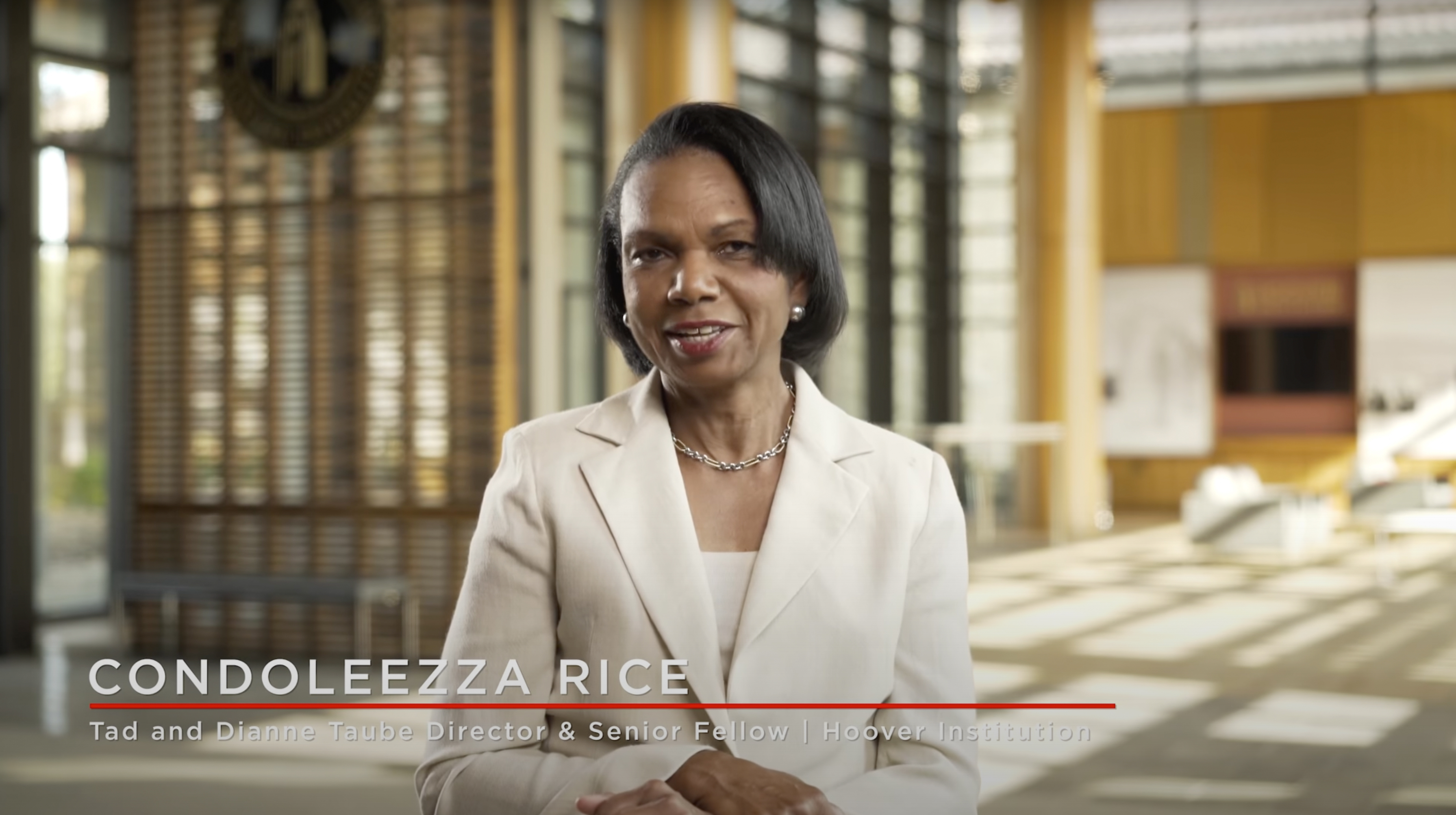 Condoleezza Rice Hoover video