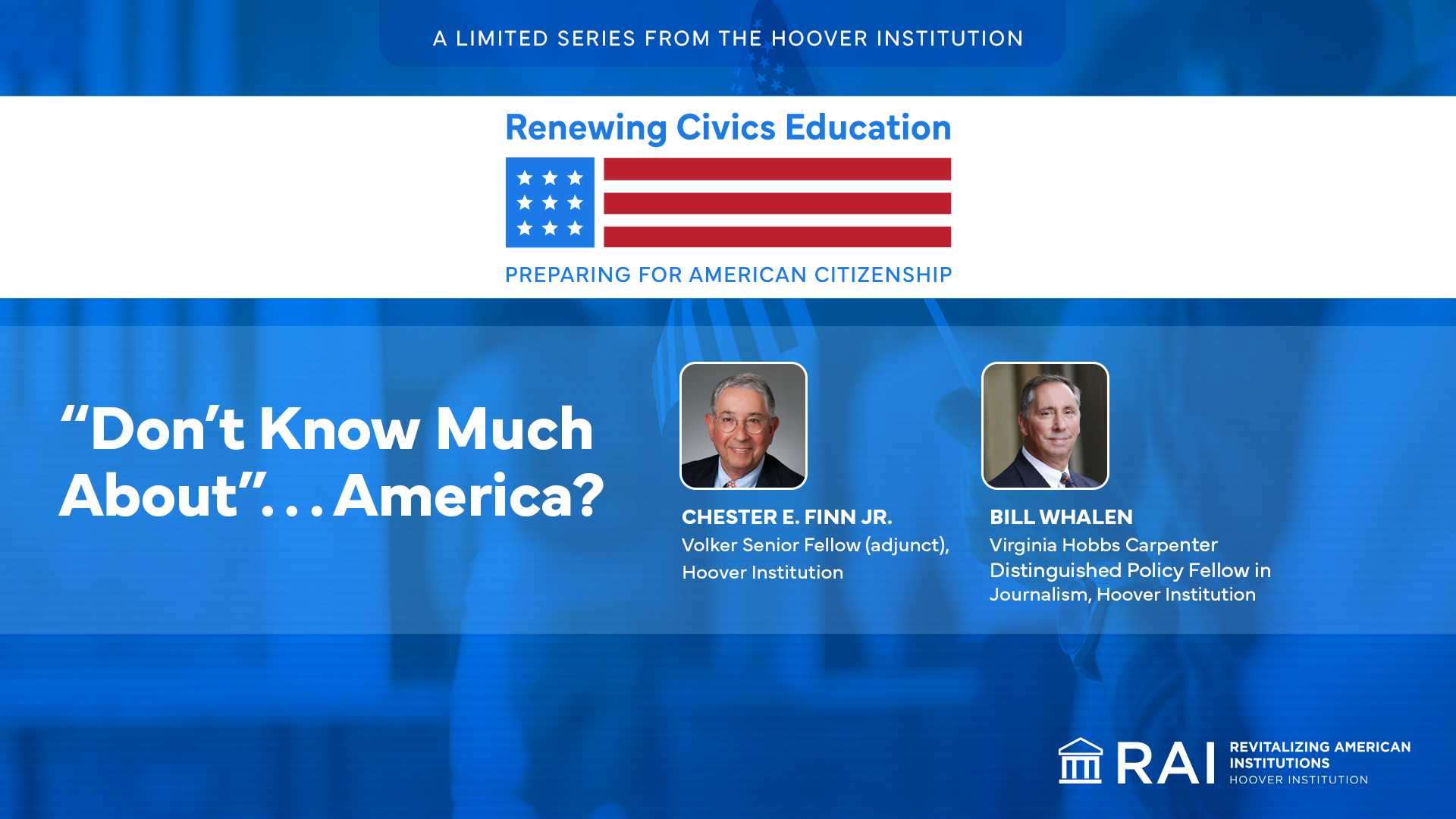 Renewing Civics Education