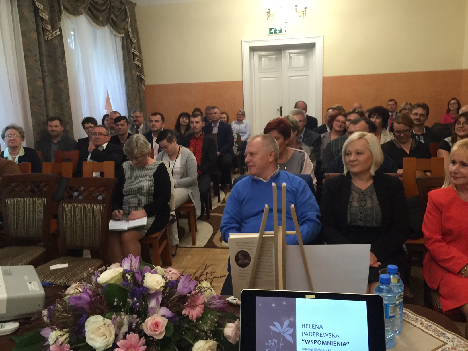 The audience at the book launch of Helena Paderewska&#039;s memoirs