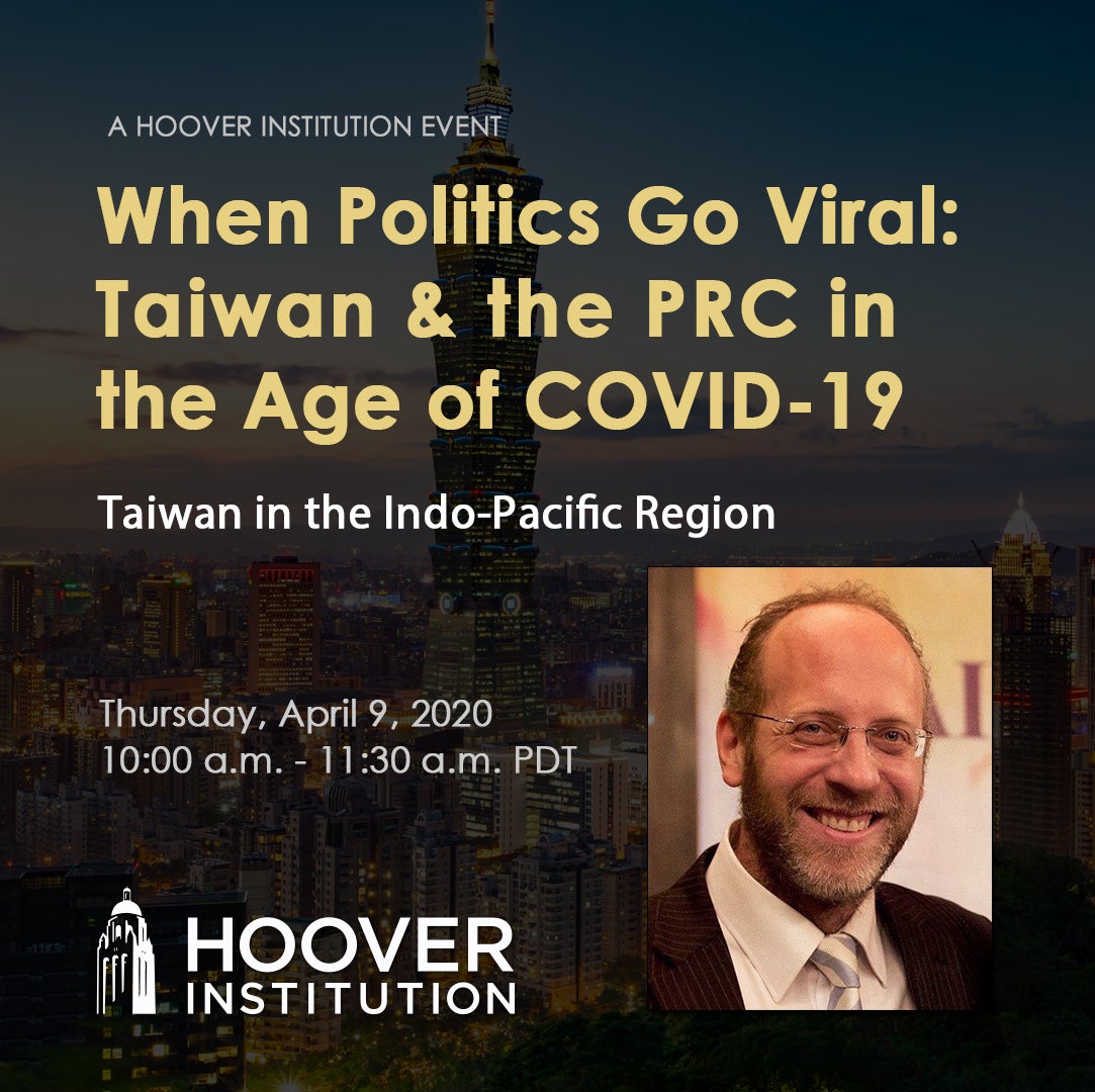 Image for J. Michael Cole: When Politics Go Viral Taiwan & The PRC In The Age Of COVID-19