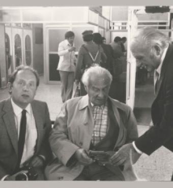 Gerd Heidemann, Karl Wolff, and Klaus Barbie