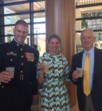 Colonel Warren Cook - Jean Cannon and General Jim Mattis