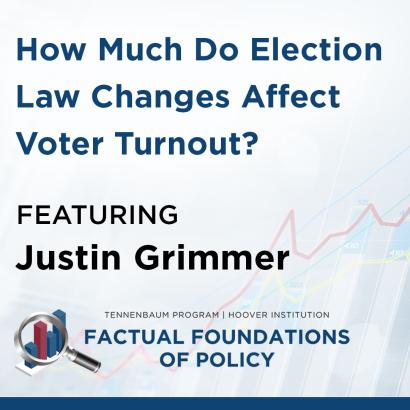 How Much Do Election Law Changes Affect Voter Turnout? Featuring Justin Grimmer