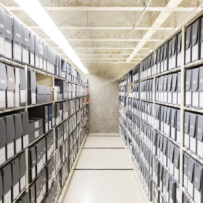 Generic image of archival storage boxes