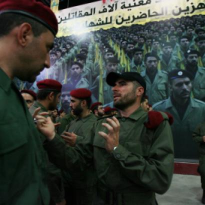 Hezbollah fighters