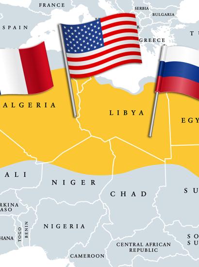 US France Russia in Sahel