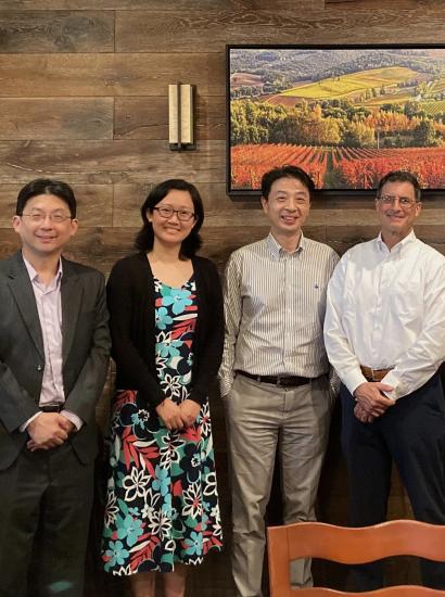 2024 Workshop on Modern China and Taiwan speakers (left to right): Hsiao-ting Lin, Wu Yidi, Chen Weitseng, Eric Wakin, Joseph Ho, Li Yujie, and Jeremy Taylor, July 2024