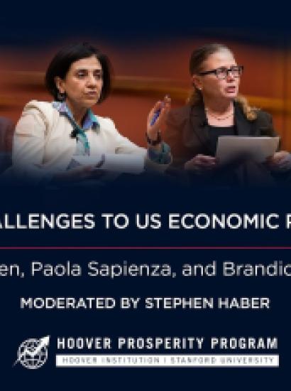 Policy Challenges to US Economic Prosperity