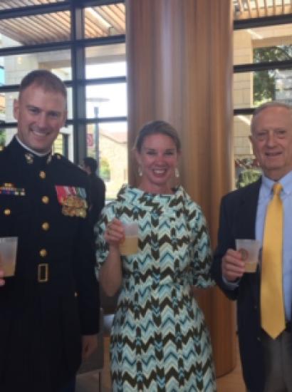 Colonel Warren Cook - Jean Cannon and General Jim Mattis