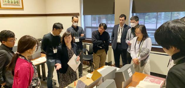 Kay Udea leading a discussion during the Second international workshop on Japanese diaspora 2022