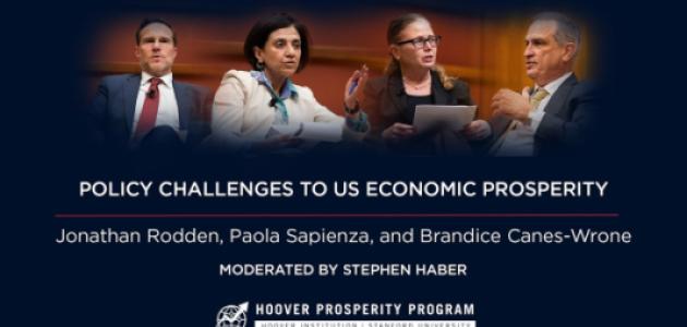 Policy Challenges to US Economic Prosperity