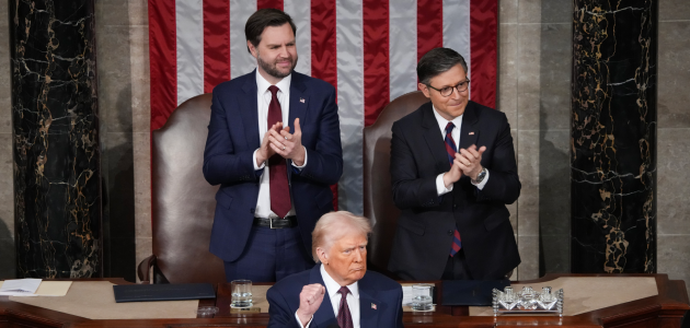 Donald Trump Delivers Joint Address To Congress