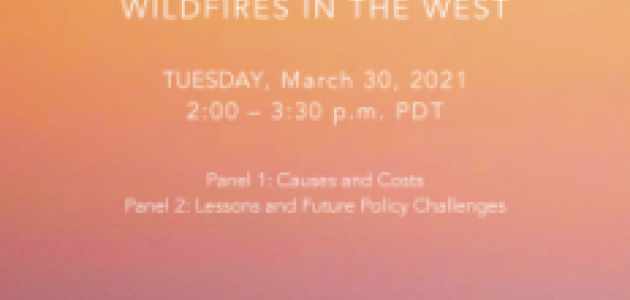 Image for State Of The West Symposium: Wildfires In The West