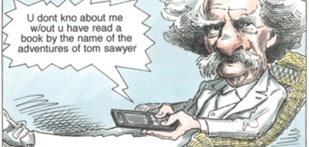 All Twitter, No Twain