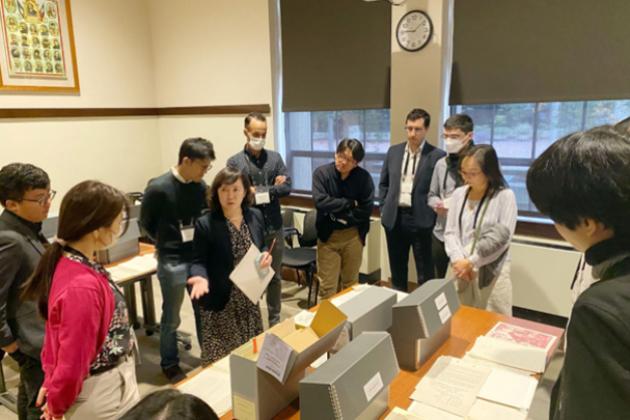 Kay Udea leading a discussion during the Second international workshop on Japanese diaspora 2022