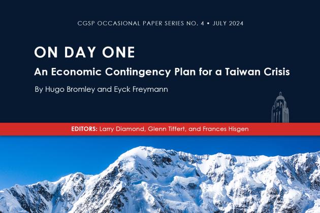 On Day One: An Economic Contingency Plan for a Taiwan Crisis | Hoover ...