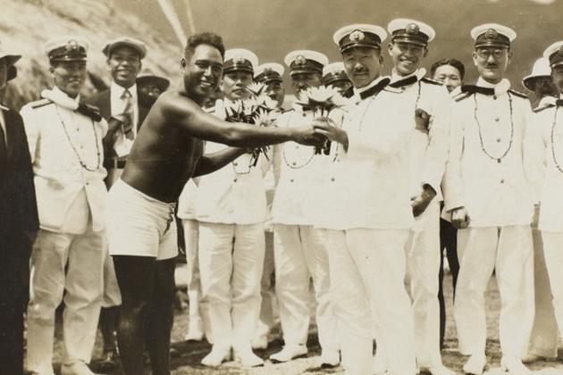 Hawaii Welcomes the Imperial Japanese Navy, Nippu Jiji Photograph collection