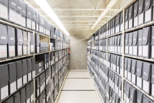 Generic image of archival storage boxes