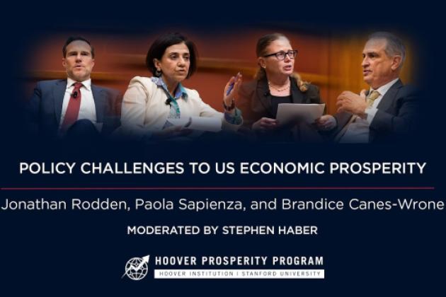 Policy Challenges to US Economic Prosperity