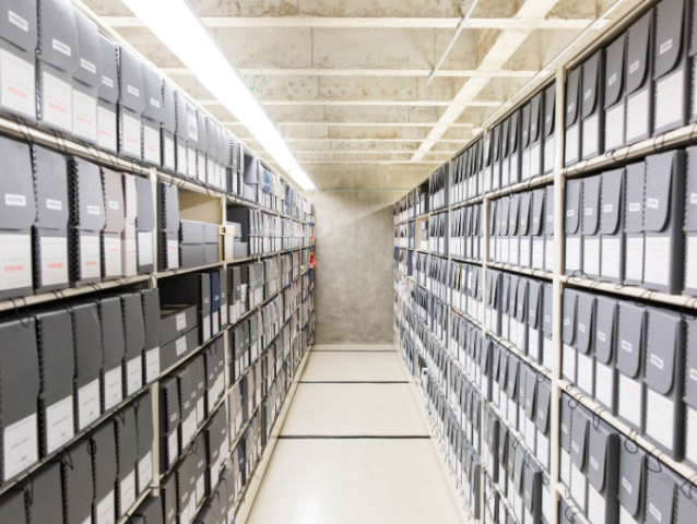 Generic image of archival storage boxes