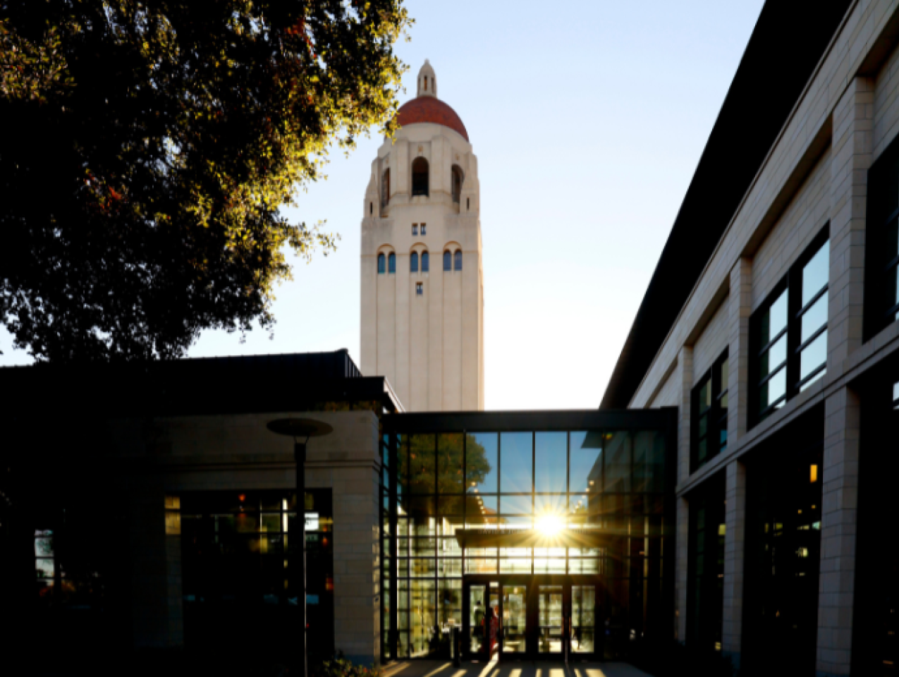 An image of the Hoover Tower