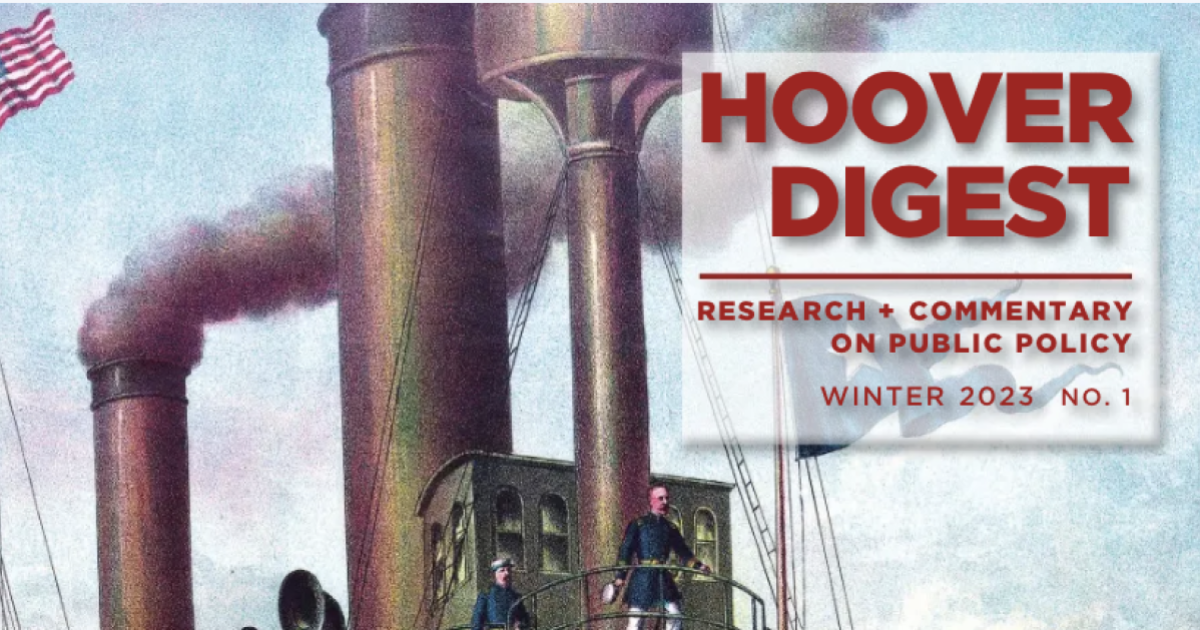 Hoover Digest Winter 2023