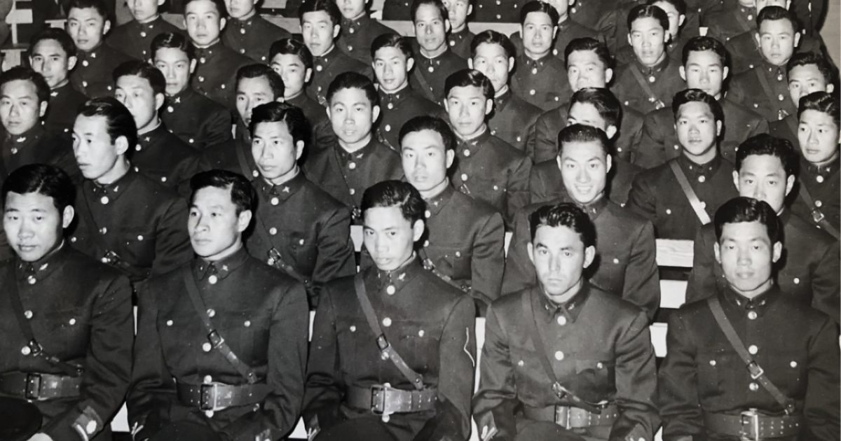 Nationalist Chinese pilots receiving training in Arizona, ca. 1953.