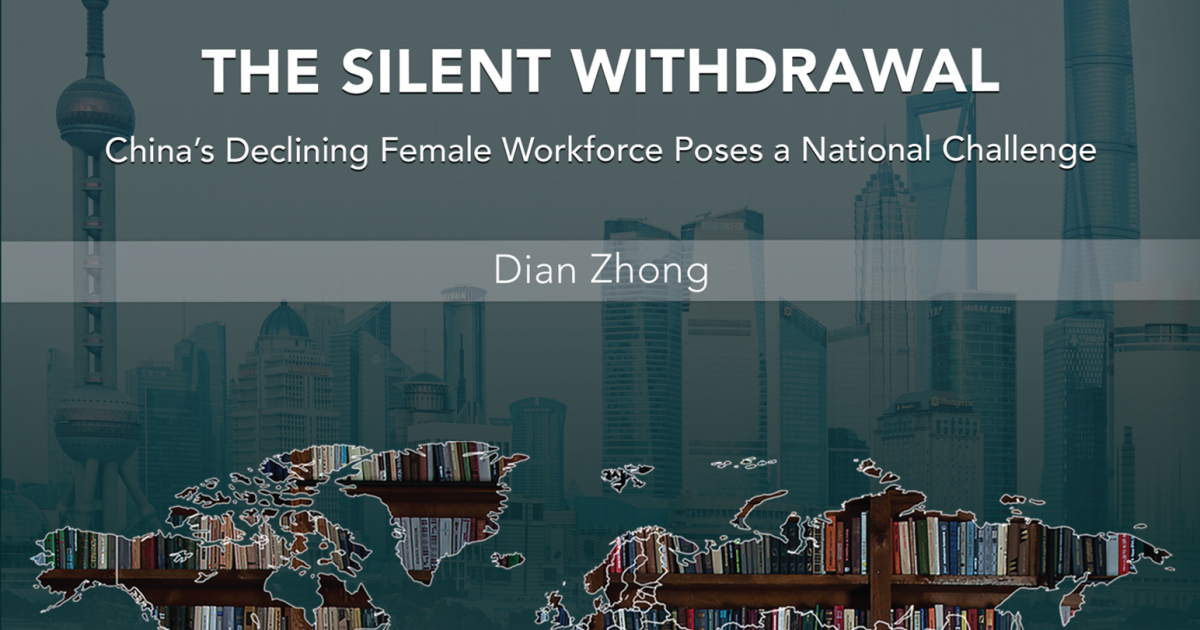 The Silent Withdrawal: China’s Declining Female Workforce Poses a National Challenge