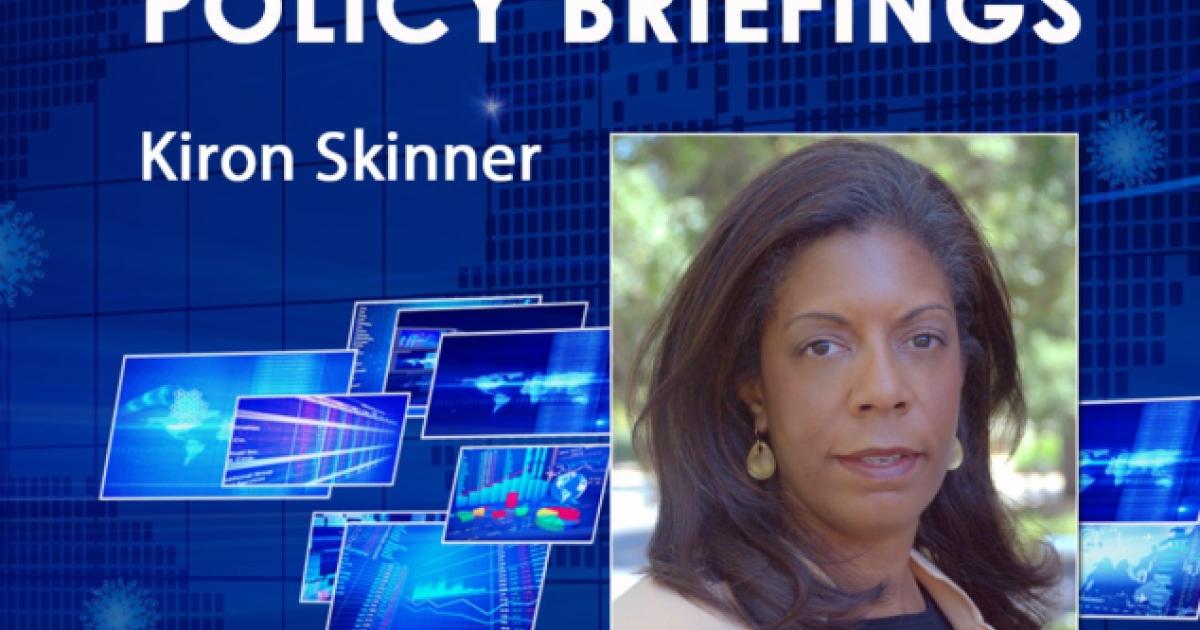 Image for Kiron Skinner: Projecting The Future Of U.S. Foreign Policy 
