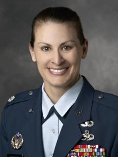 Jacqueline Mongeon, representing the US Air Force, is a national security affair